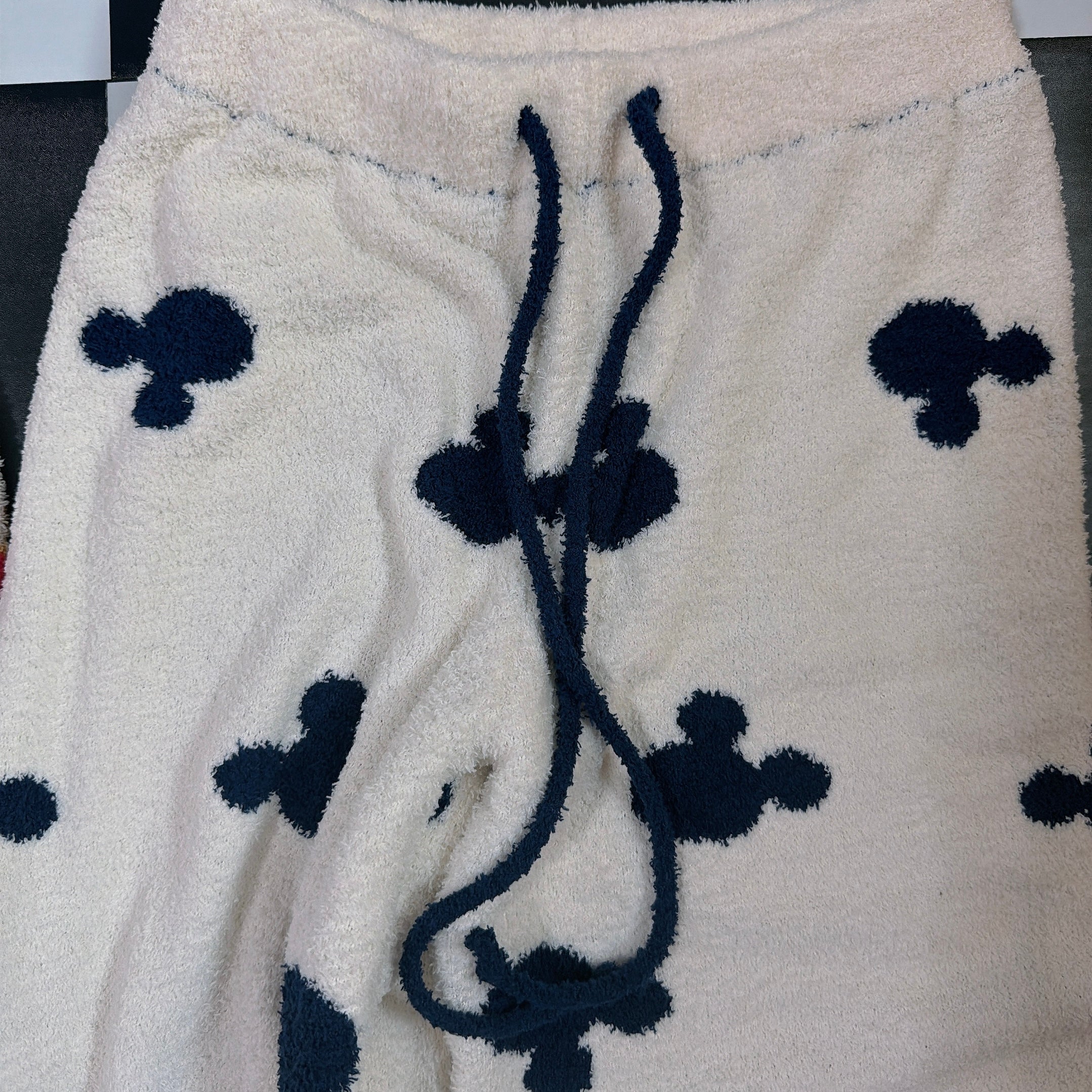 ※Pre-order※ 2-color set available Mickey and Minnie fluffy bottoms Scheduled to ship in January