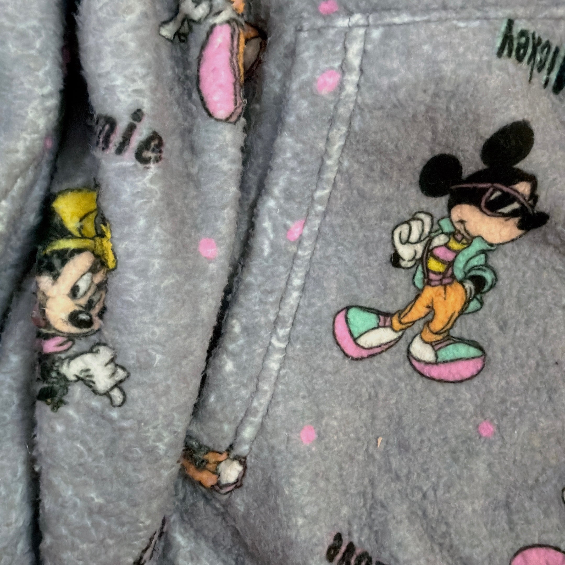 *Pre-order* 3-color Mickey and Friends fluffy hoodie. Scheduled to ship late January to early February.