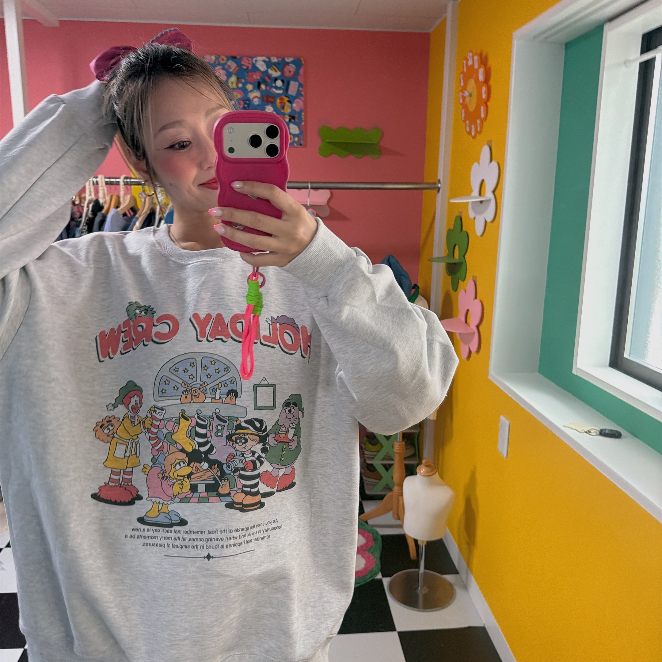 *Pre-order* McDonald's Holiday Sweatshirt in 2 colors. Scheduled to ship in January.