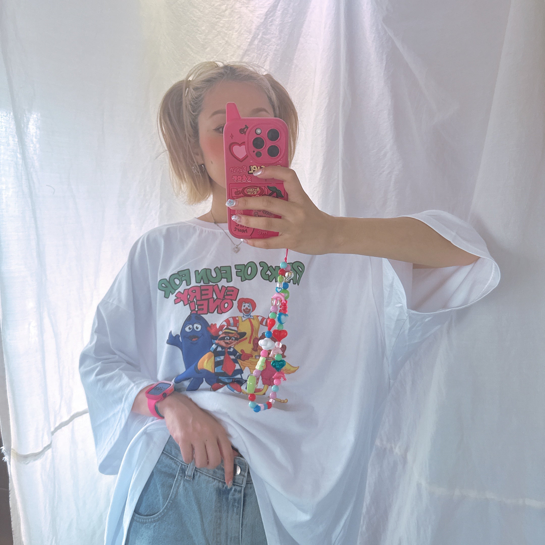 再再再販予約 2色マクドナルドビックTEE 8月中の出荷予定