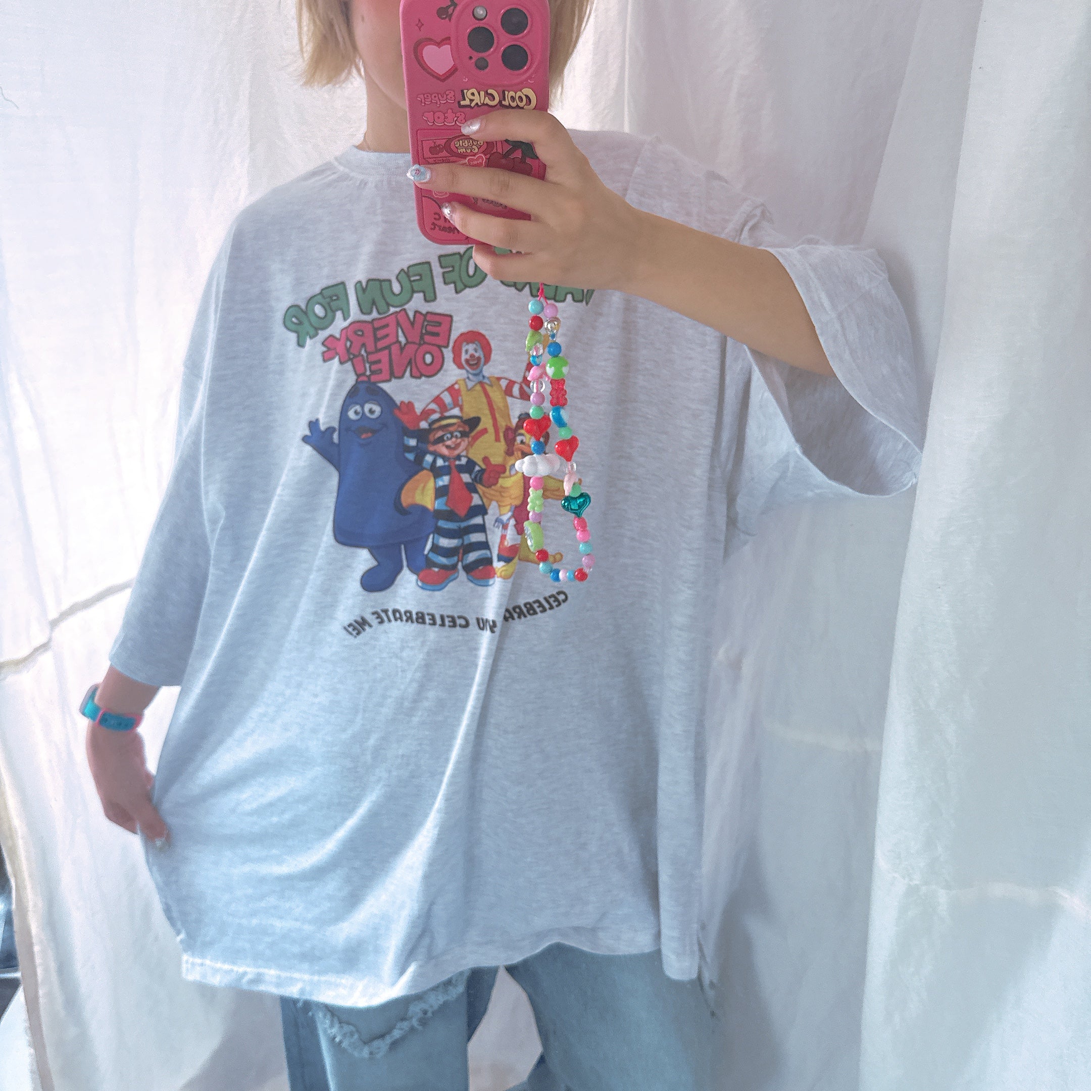 再再再販予約 2色マクドナルドビックTEE 8月中の出荷予定