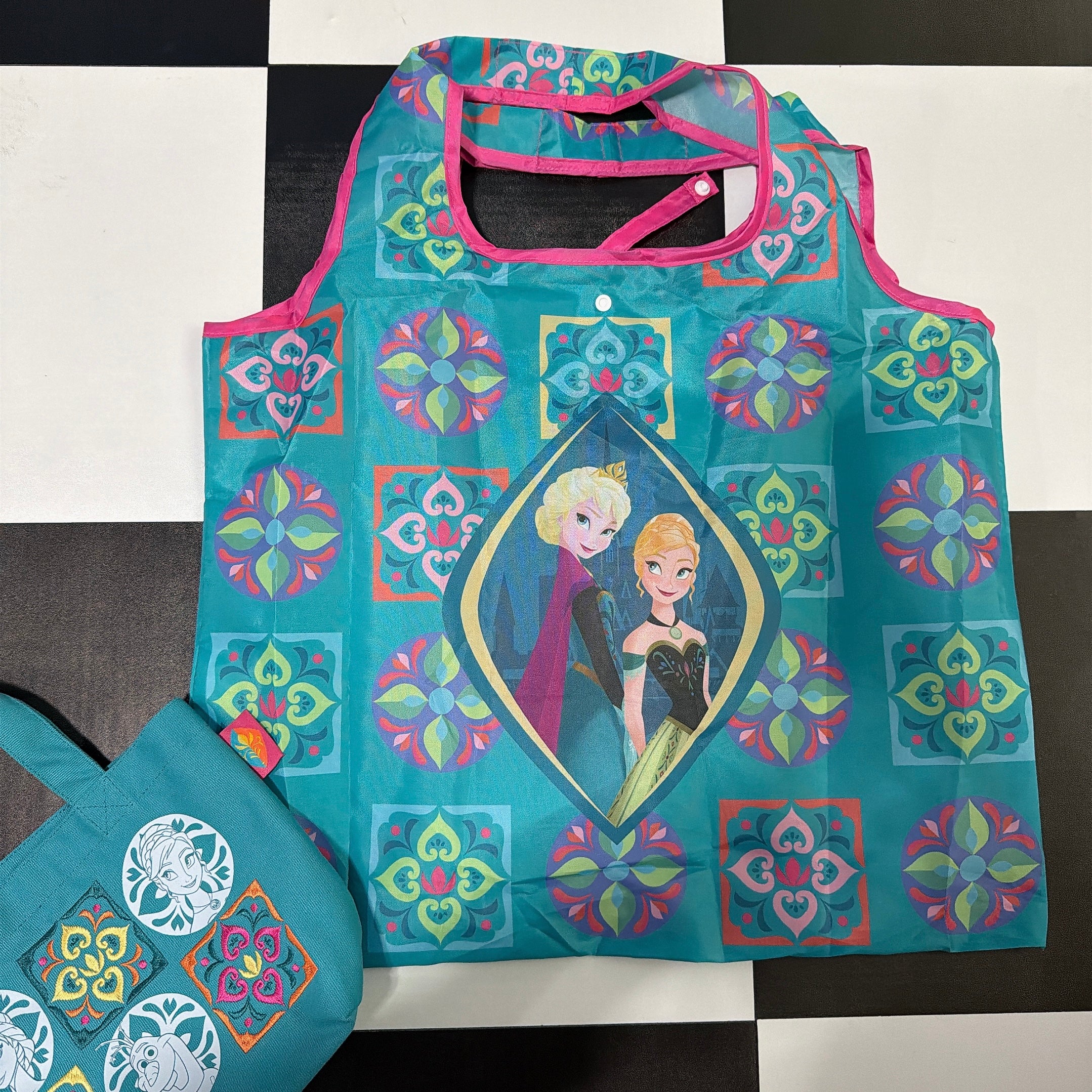 ※2026SS Pre-order※ Frozen Nordic Flower Series Shopping Bag Scheduled to ship in April