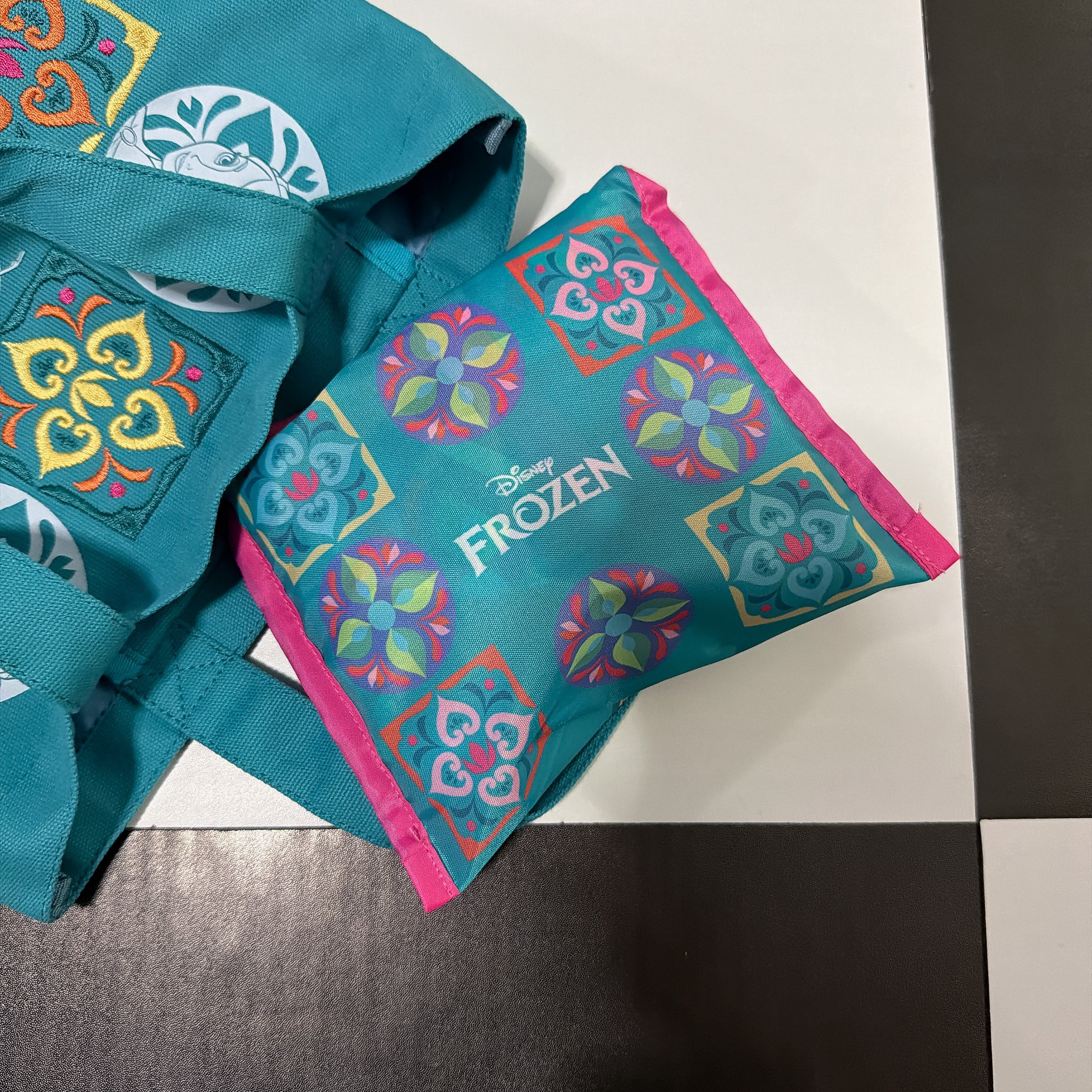 ※2026SS Pre-order※ Frozen Nordic Flower Series Shopping Bag Scheduled to ship in April