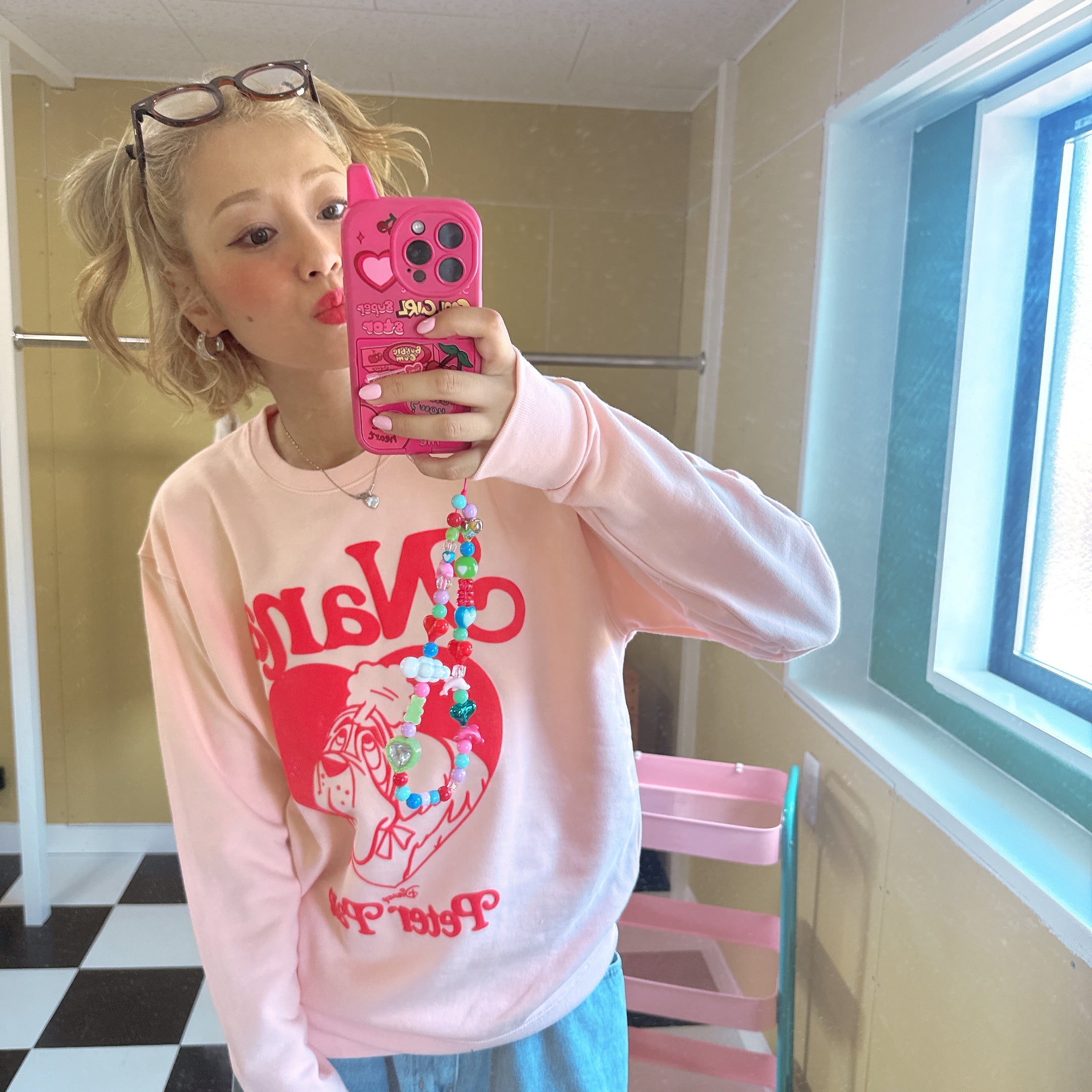 *2025FW advance reservation*NOSTALGICA PUKU sweatshirt Scheduled to be shipped from late September to early October