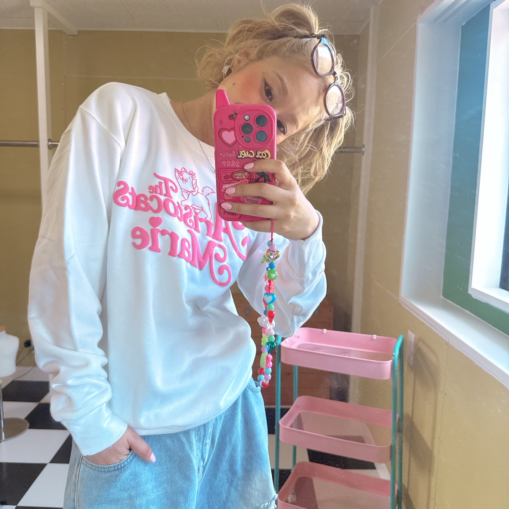 *2025FW advance reservation*NOSTALGICA PUKU sweatshirt Scheduled to be shipped from late September to early October