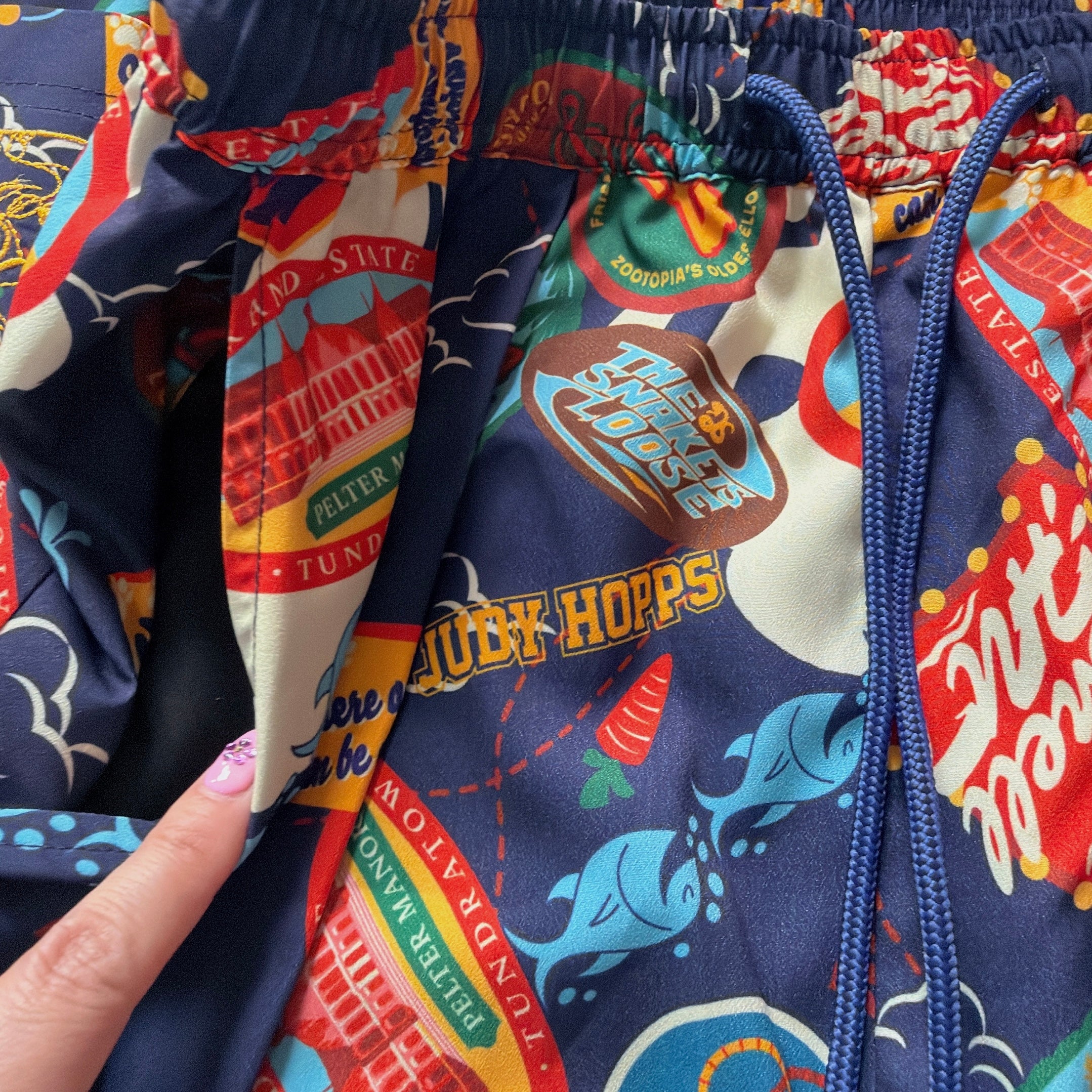 *Reservation* 5 types of DISNEY NOSTALGICA all-over print set-up (top and bottom sold separately) Scheduled to ship from early to mid-August
