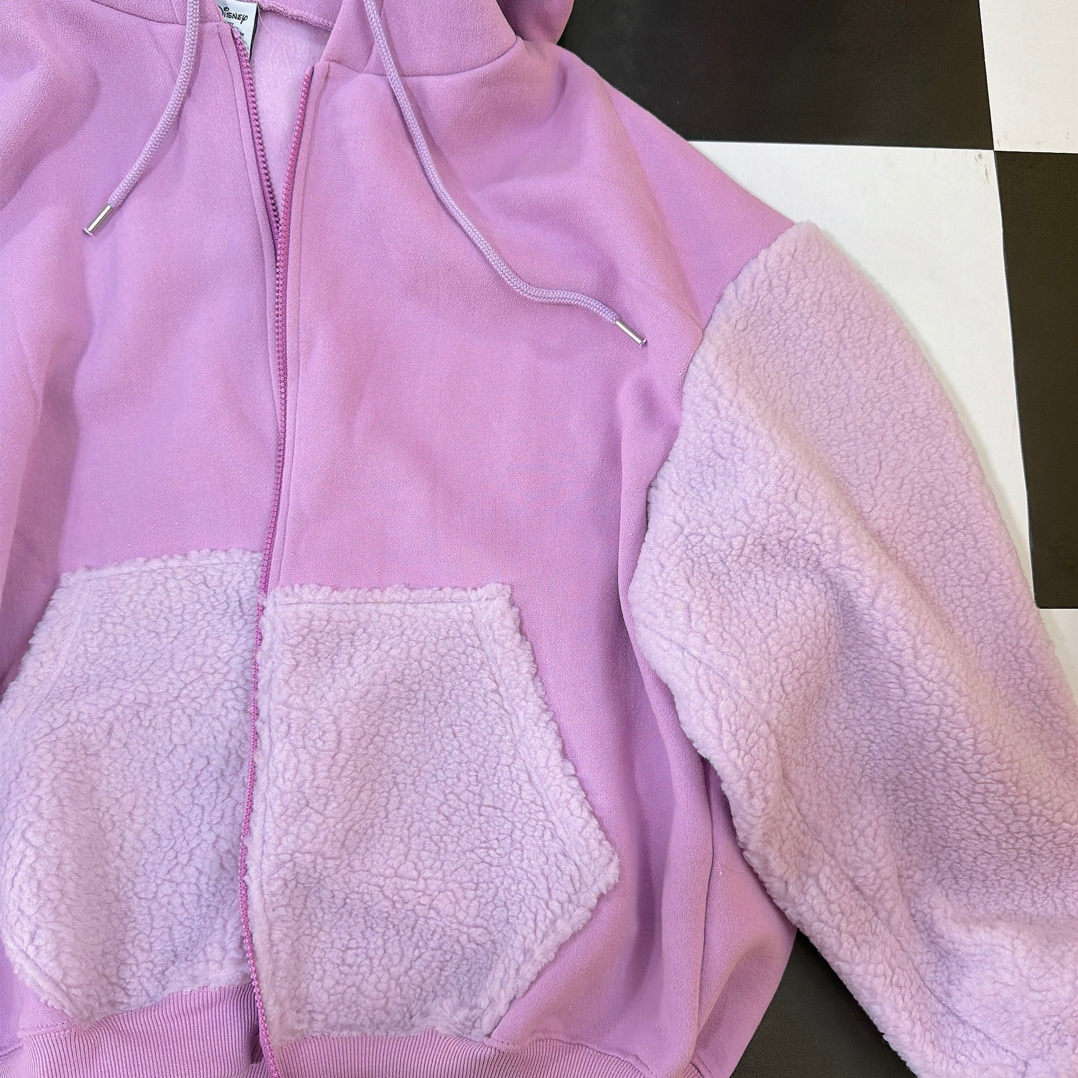 ※予約※3色 ミッキーフレンズボア切り替えパーカー  2月中の出荷予定