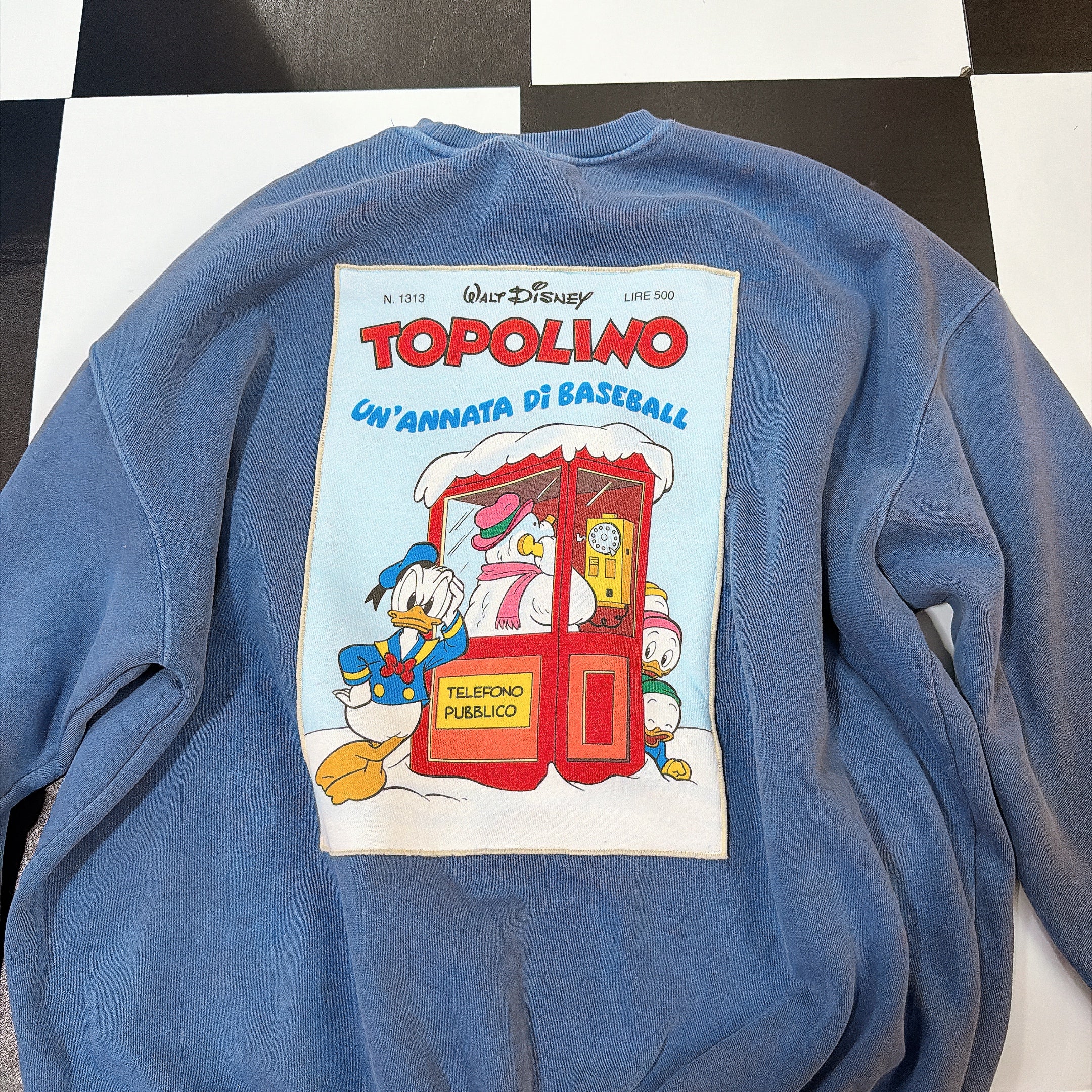 ※予約※4種類 DISNEYポスターピグメントスウェット 1月下旬〜2月上旬の出荷予定