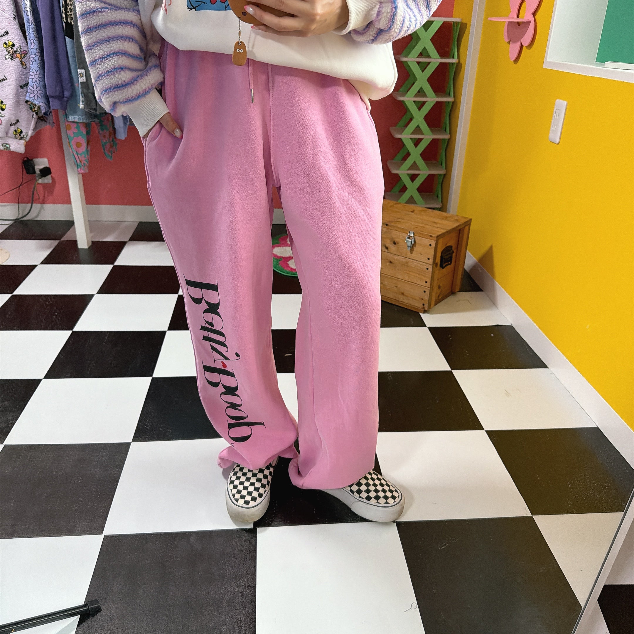 ※予約※2色 BETTYピグメントジョガースウェットパンツ 1月下旬〜2月上旬の出荷予定