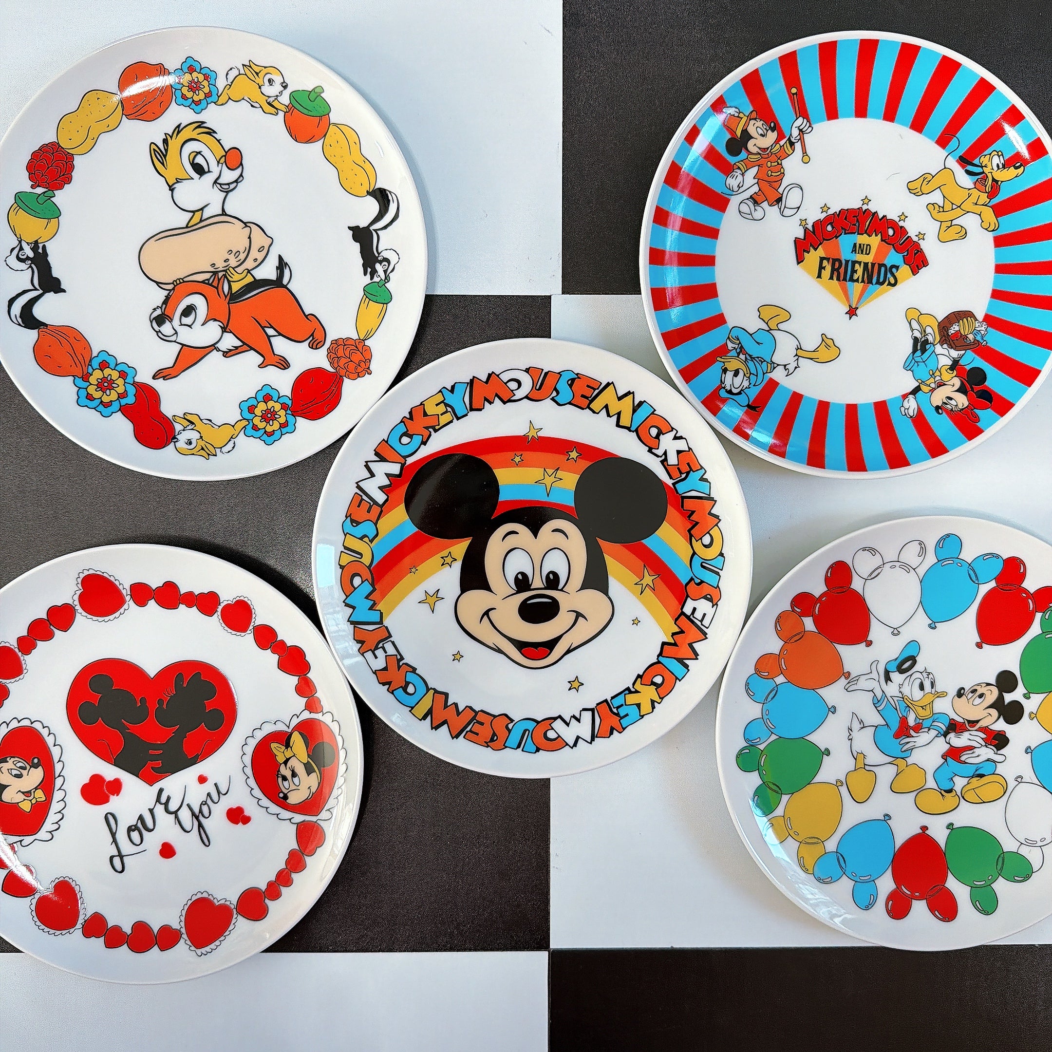 ⭐︎復刻⭐︎NOSTALGICA DISNEY 6種類プレートシリーズ 1月上旬出荷予定