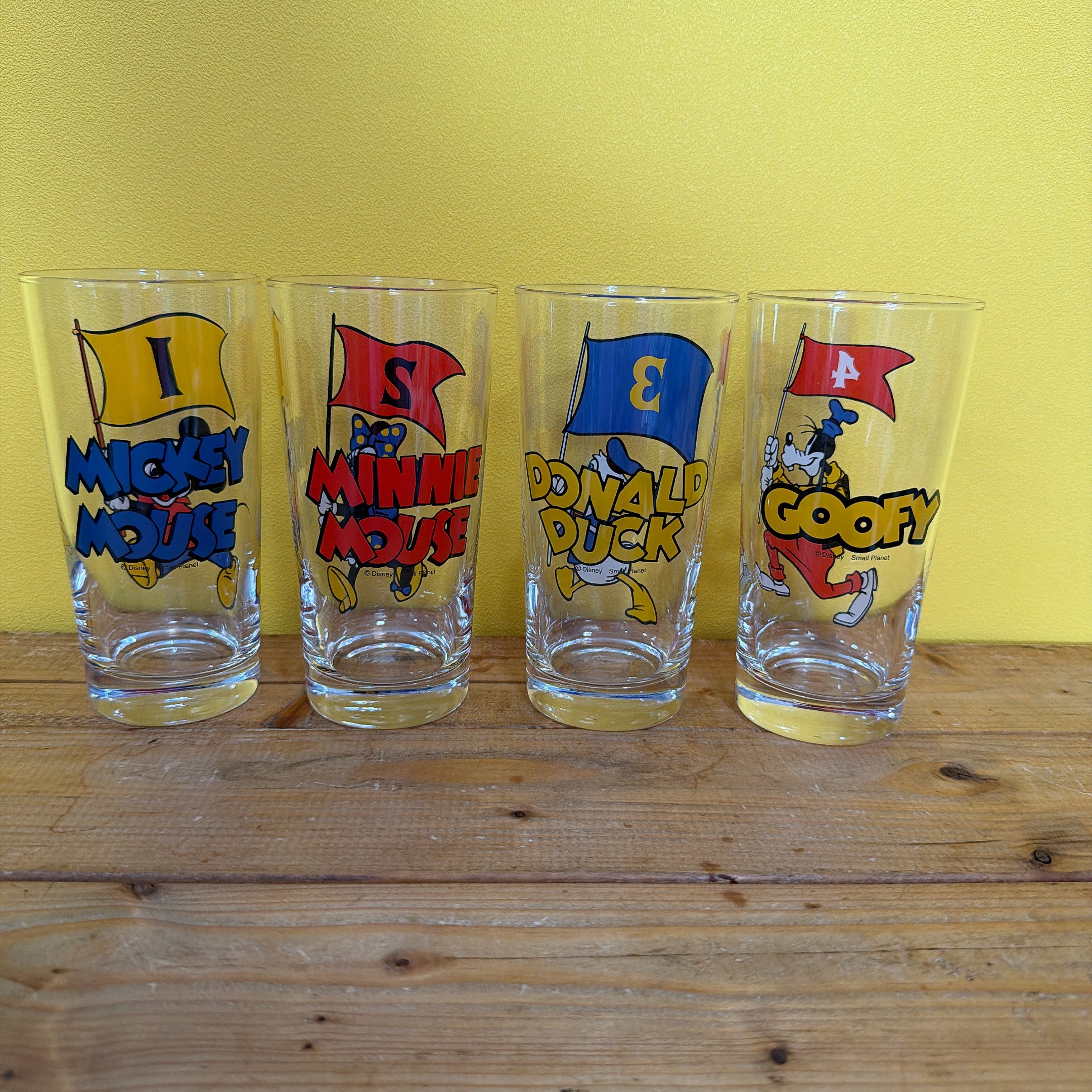 ⭐︎復刻⭐︎NOSTALGICA DISNEY 4種類 フラッググラス 1月上旬出荷予定