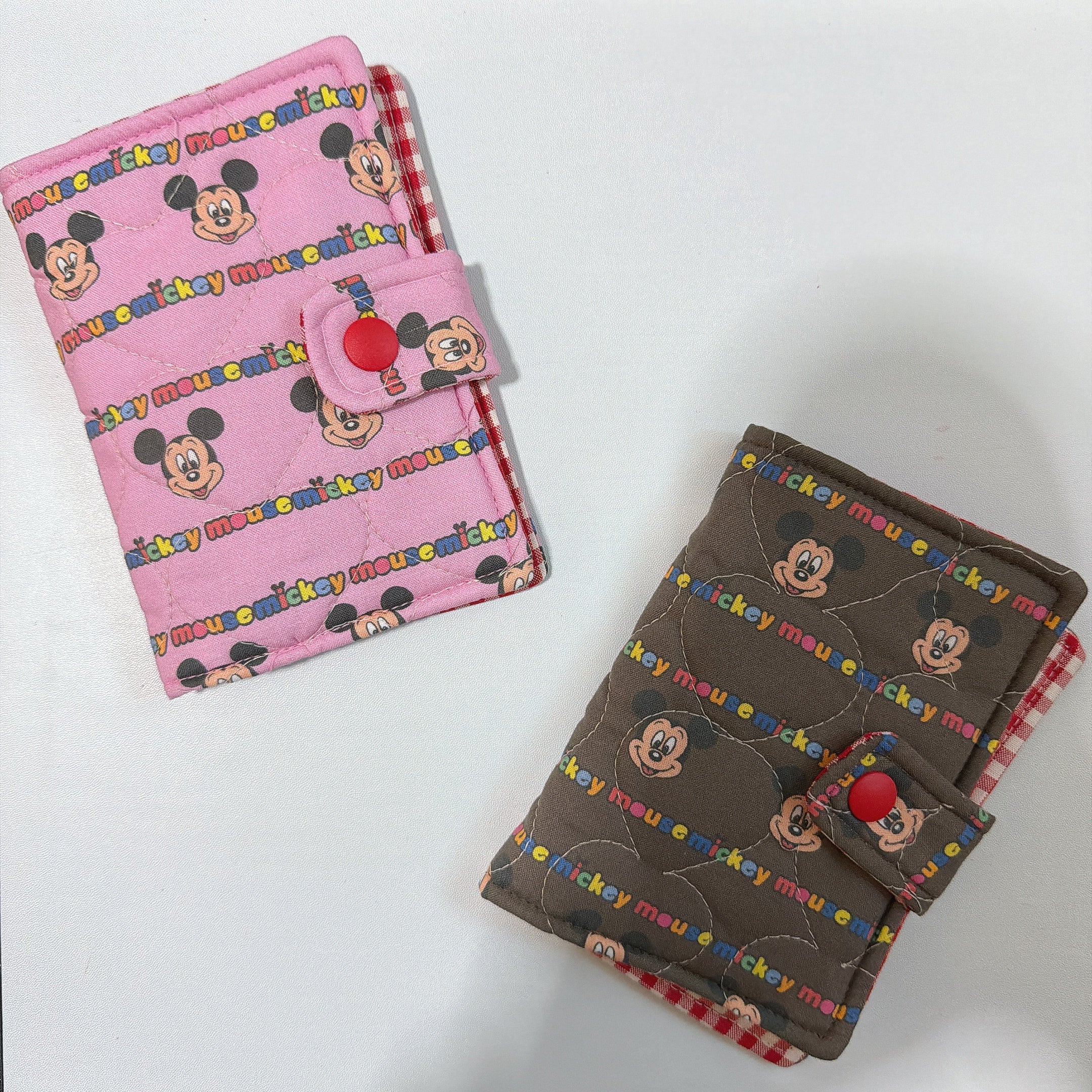 ※予約※2色 ミッキーキルティングケース  2月下旬ごろの出荷予定
