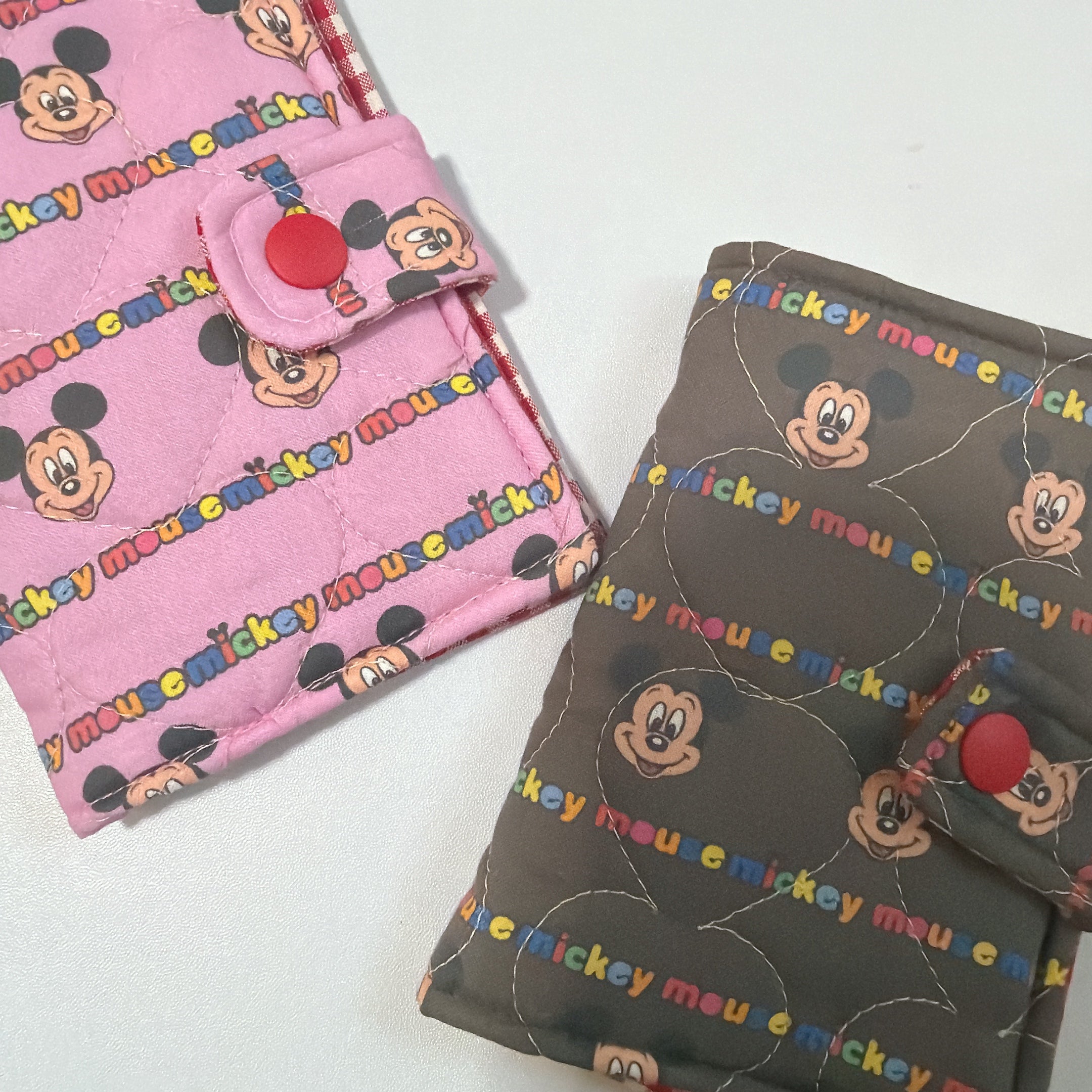 ※予約※2色 ミッキーキルティングケース  2月下旬ごろの出荷予定