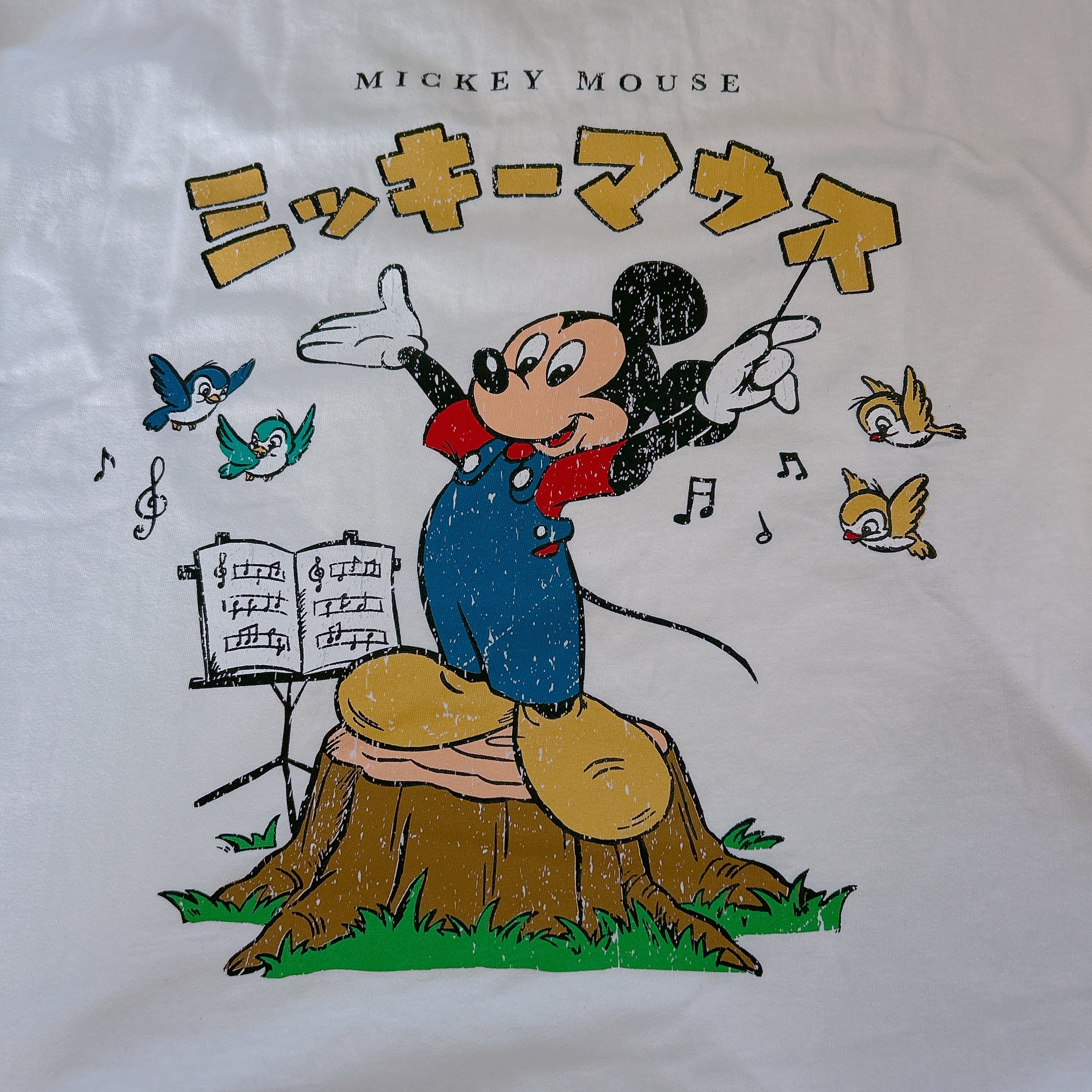 即納 ミッキーマウスロンTEE