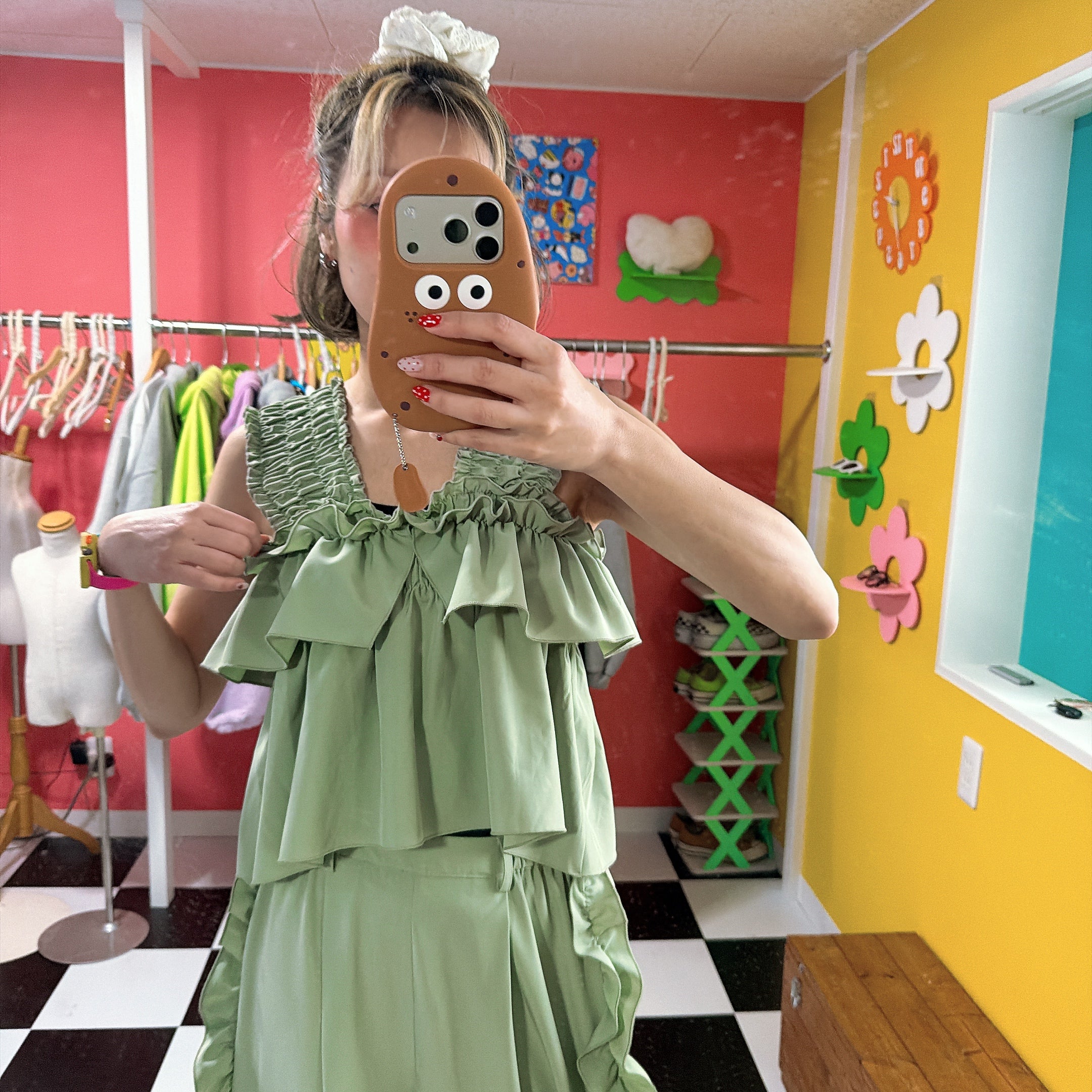 ※予約※2種類 いろんな着方が出来るブラウス 2月中旬ごろのお届け予定