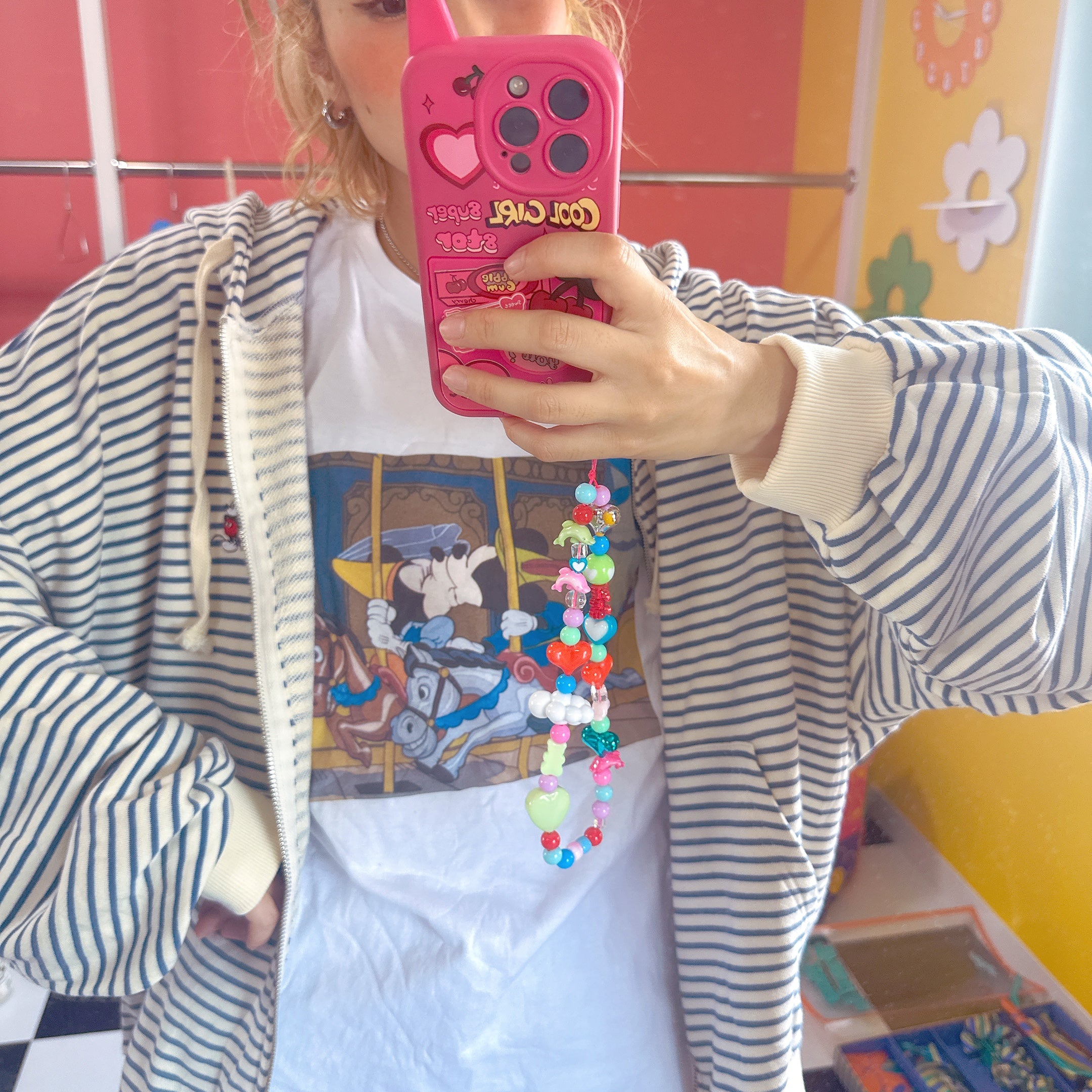 ※予約※2色 フォトプリントミッキーミニーTEE 10月中の出荷予定