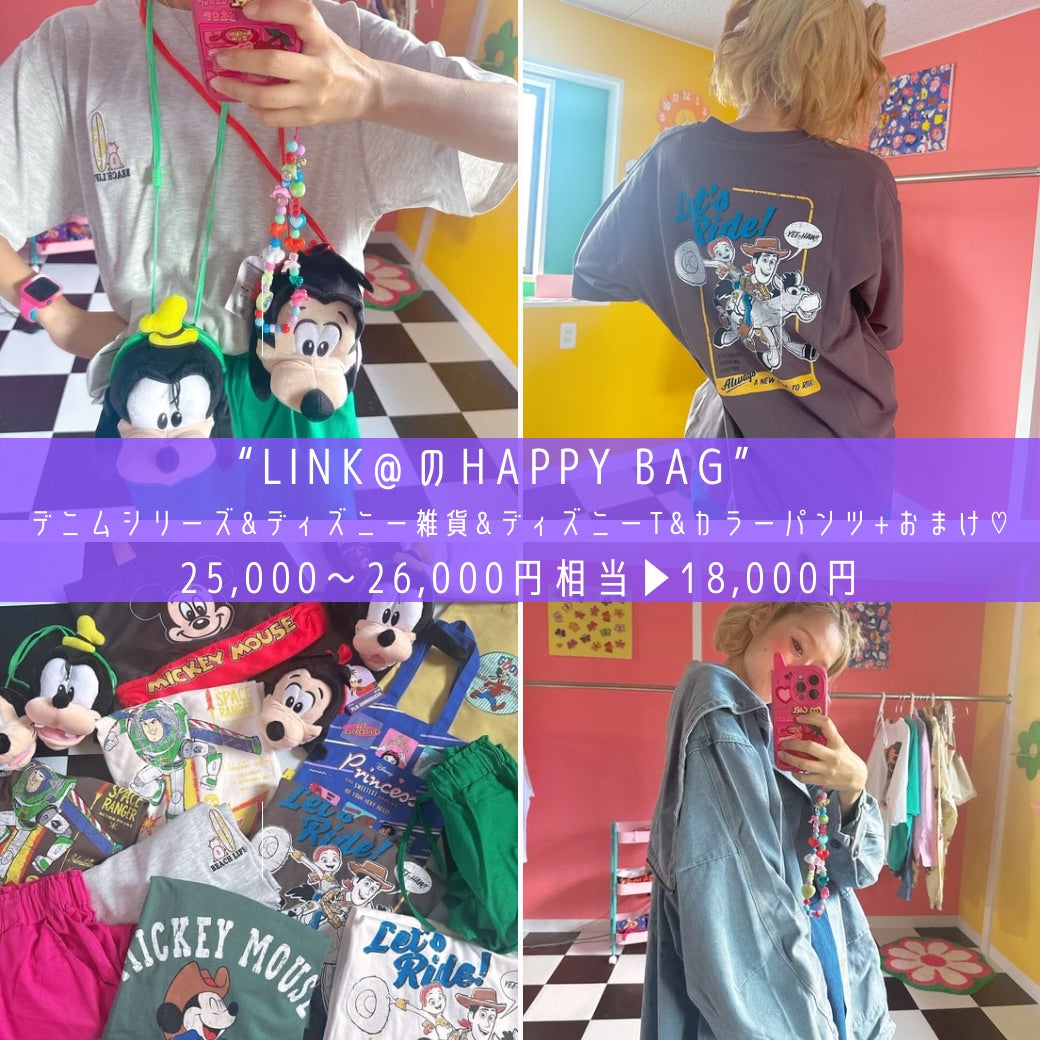 ⭐︎数量限定⭐︎LINK@のHAPPY BAG♡9月中旬ごろお届け予定