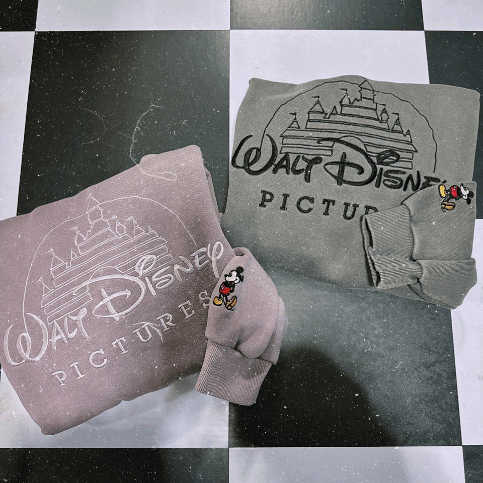 WALT DISNEY ピグメントスウェット 再再再再再再再販 2色 リバイバル商品 WALT DISNEY ピグメント