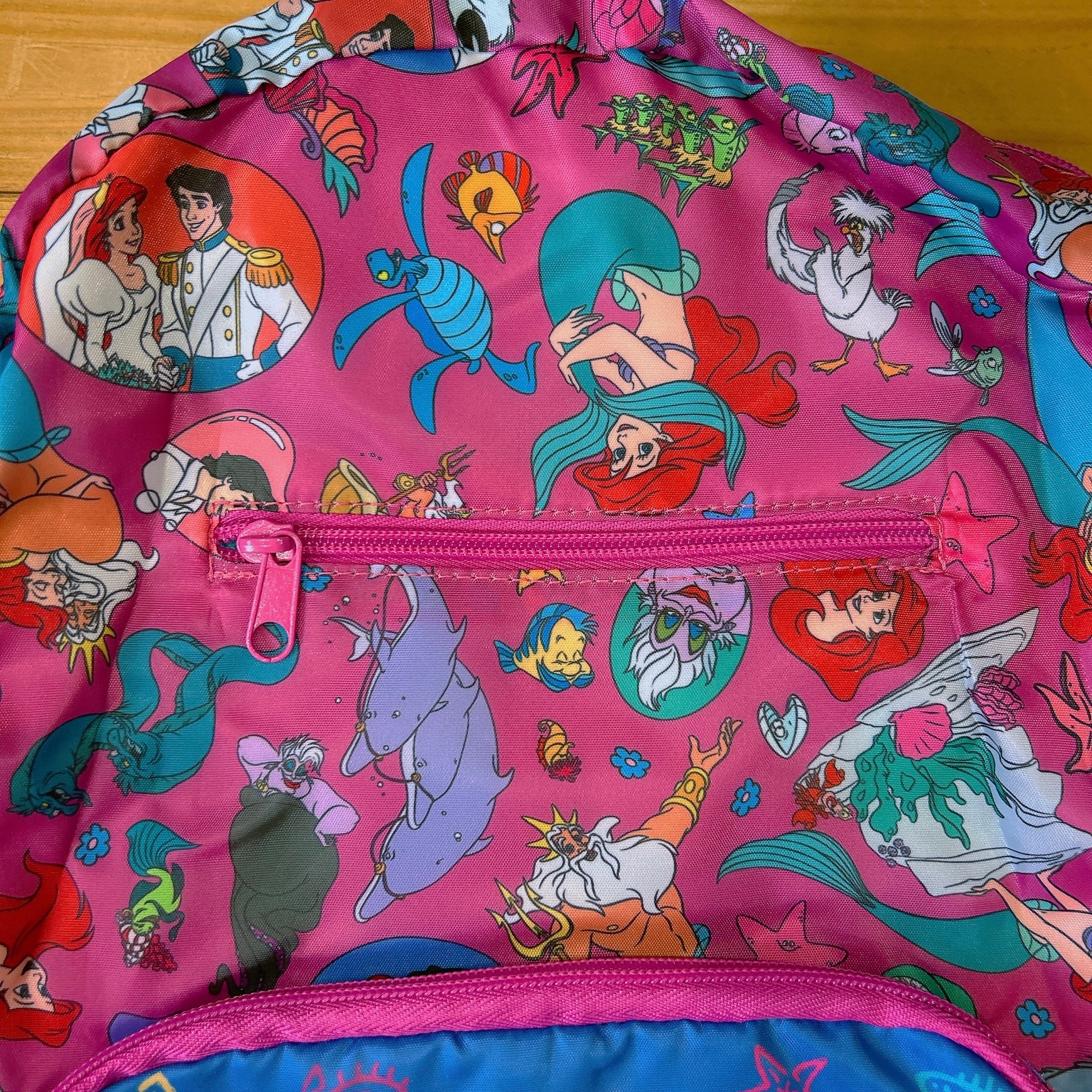 Reservation Resale Nostalgica Ariel All-over Pattern Folding Backpack