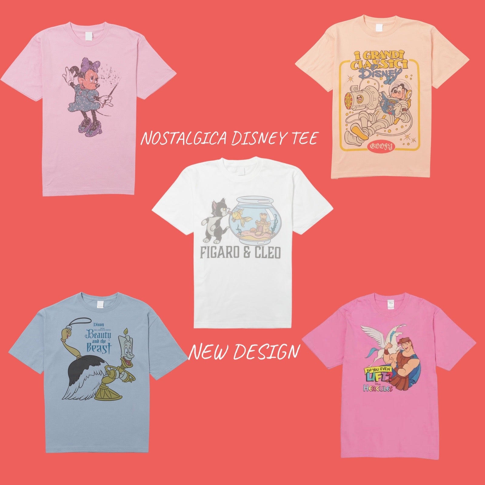 再再再生産決定!NOSTALGICA DISNEY TEE 12月中発送予定