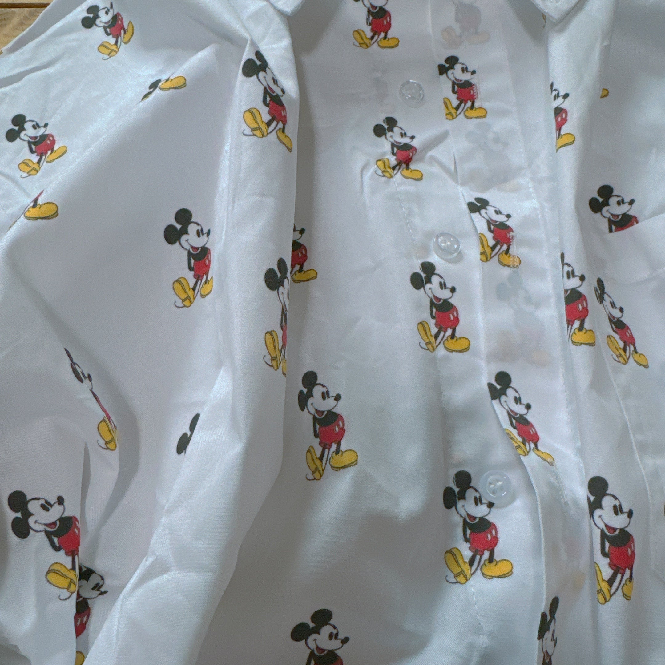 Ready to ship Mickey Mouse print shirt