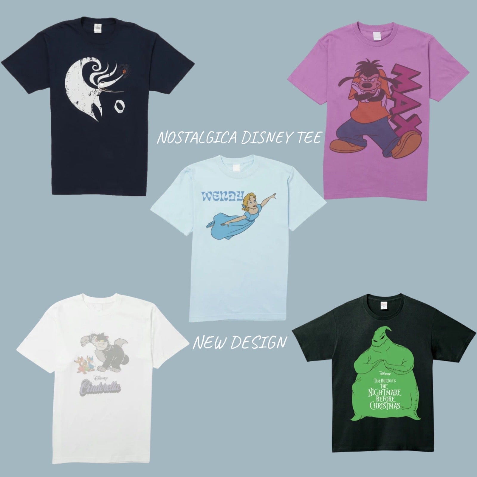 再再再生産決定!NOSTALGICA DISNEY TEE 12月中発送予定