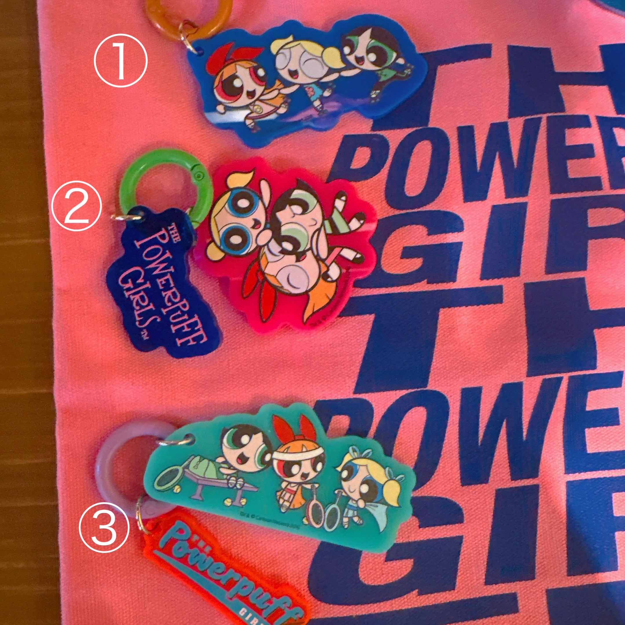 *Pre-order* Powerpuff Girls Acrylic Keychains Scheduled to ship in December