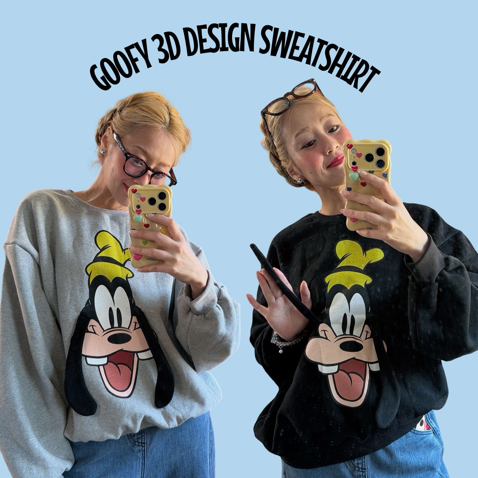 ※予約※2色 GOOFY 3D DESIGN SW 3月下旬〜4月上旬ごろ出荷予定